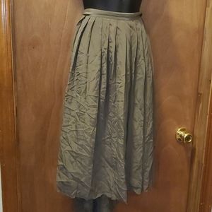 Imperial Fashion 100% silk accordion skirt
